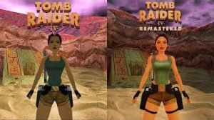 Tomb Raider: The Last Revelation Remastered vs Original - Сравнение графики