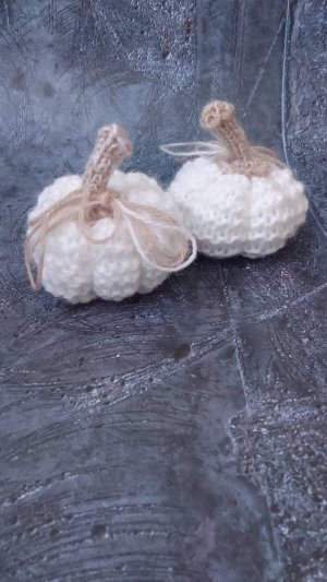 Как связать тыкву спицами.