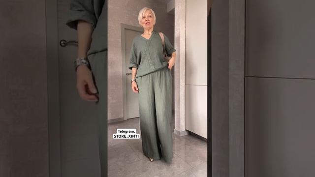 Костюм изо льна