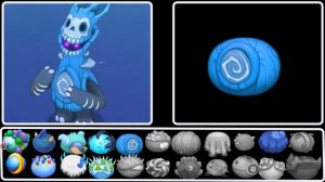 ALL blue team | My Singing Monsters | MonsterBox in Incredibox