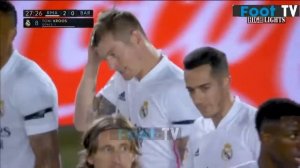 Реал Мадрид - Барселона 2:1 голы и лучшие моменты