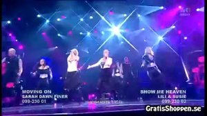 Lili & Susie - Show Me Heaven / Melodifestivalen 2009 [16:9]