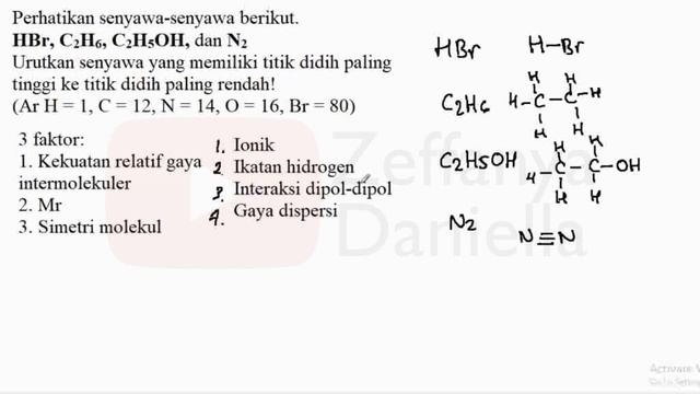 Urutan Titik Didih Senyawa смотреть онлайн