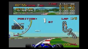 AYRTON SENNA SUPER MONACO GP II - JAPAN GP (SEGA GENEIS/ MEGA DRIVE) [GAMEPLAY]