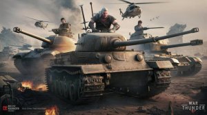 War Thunder Гонаем на танках и прокачиваем япоцны танки в режиме рб и фарм серебра (Мучимся или нет)