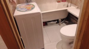 Ванна. Пол до и после ремонта.  Часть 4