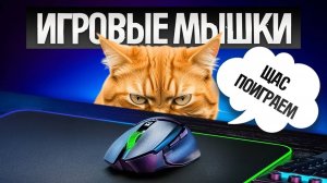 ТОП—5: Лучшие ИГРОВЫЕ МЫШКИ || Рейтинг беспроводных игровых мышек