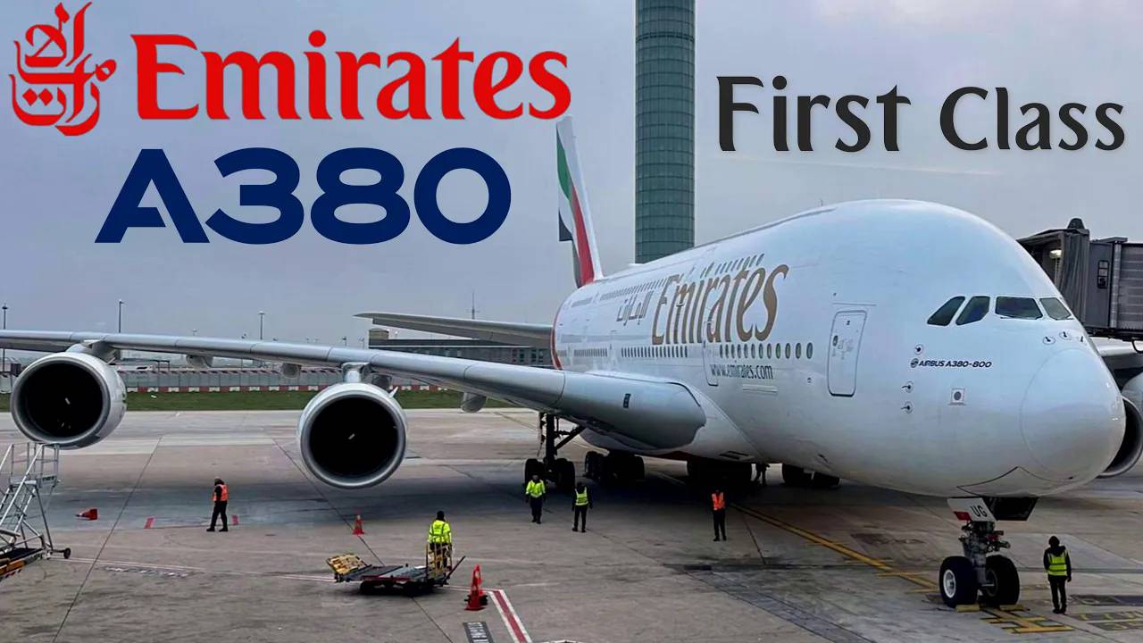 FIRST CLASS ⧸ Emirates Airbus A380 ! Paris - Dubai  Upper Deck  [FULL FLIGHT REPORT]