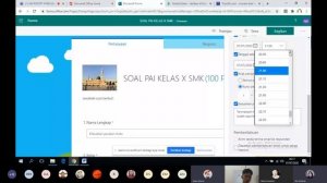 BUAT SOAL DAN FORMULIR PENDAFTARAN DENGAN MICROSOFT FORM OFFICE 365