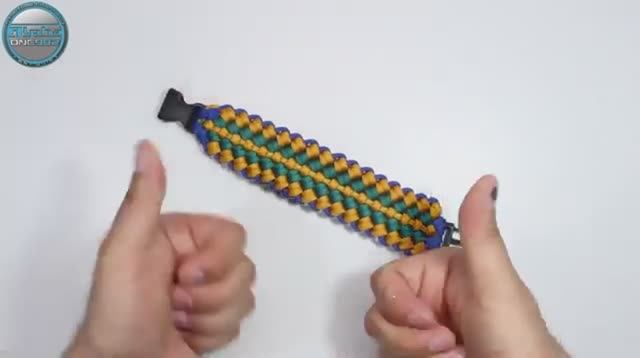 How to Make Kahuku Sanctified Paracord Bracelet Tutorial(360P)