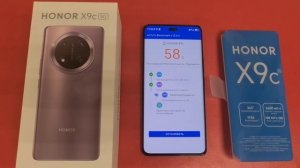 Unboxing & Antutu Benchmark HONOR X9c
 (BRP-NX1)