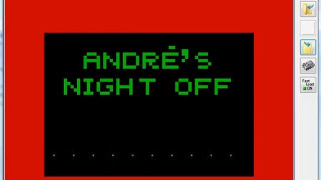 Andre's Night Off - ZX Spectrum - emulador DSP 0.17 - probado Windows 7 x64 смотреть онлайн