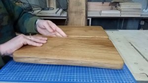 Разделочная доска из цельного куска. Результат.
