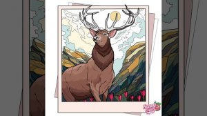 happy_color олень