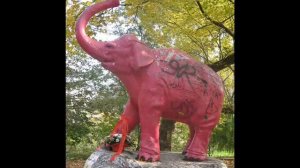 розовый слон