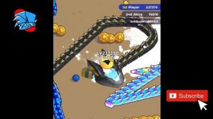 Snake Clash.io (Lv239,000) Map Control: 100.00% World Record