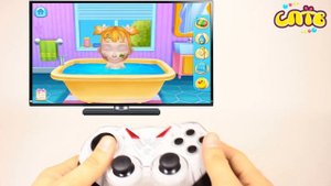 Крошка BABY Пупс Антоша и ПАПА играют в Игра как Видео для детей