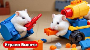 Сложный ЛАБИРИНТ с ХИТРЫМИ ЛОВУШКАМИ для УМНЕЙШЕГО ХОМЯКА ! Видео для детей