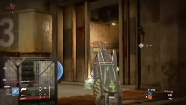 Destiny Crucible Blind Knife Throw смотреть онлайн