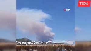 В Мармарисе пожар.