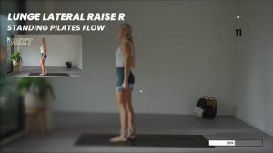 30 Min. Standing Pilates Full Body Workout with Weights _ Low Impact _ Follow Along _ No Repeats