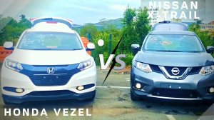 ЗАРУБА HONDA VEZEL vs NISSAN X-TRAIL / ХОНДА ВЕЗЕЛ ПРОТИВ НИССАН X-ТРЭИЛ