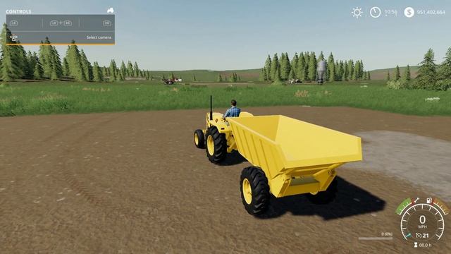 Massey Ferguson 20 | Lizard HS-400L | Concrete Fountain |  Farming Simulator 19 | XBOX