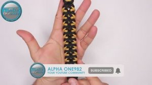 How to Make a Paracord Bracelet KISS Knot Tutorial DIY(360P)