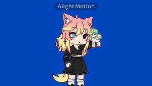 Первая анимация по туторам по гаче | гача анимация