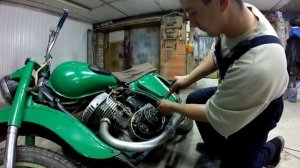 Иж Планета 1965 г Часть 8 Регулировка сцепления