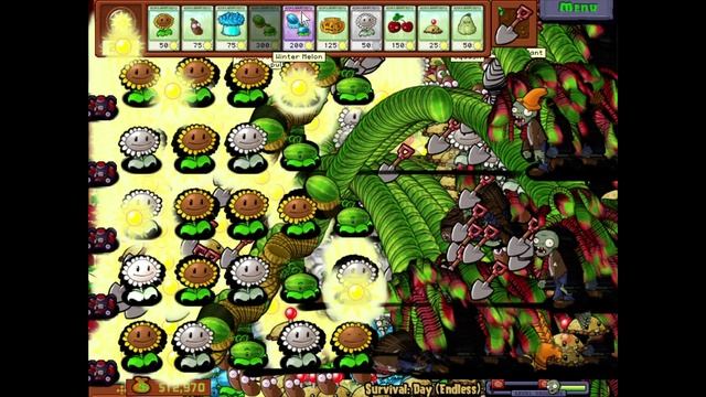 Plants Vs Zombies №41 необычная анимация игры часть 2