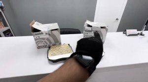 Подделка передних колодок BMW  34116889586 в оригинальной упаковке