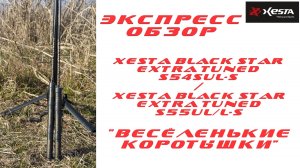 ШИКАРНЫЕ МАЛЫШКИ! XESTA BLACK STAR EXTRA TUNED S54SUL-S & S55UL/L-S. ЭКСПРЕСС ОБЗОР.
