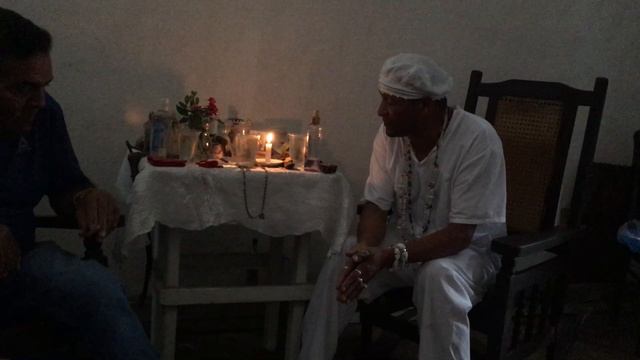 Куба.Сантерия.фрагмент ритуала «на благополучие и удачу в бизнесе, постоянную прибыль и на богатств