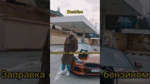 Beatrise-Заправка с дешёвым бензином (пародия фонтанчик с черным дельфином)