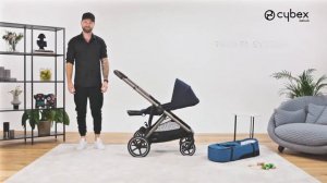 Как прикрепить Cocoon S к коляске Gazelle S CYBEX