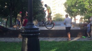Мои покатушки на Уницикле KH"29 в скейтпарке "Слоники" (г.Краснодар)