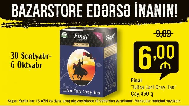 Bazarstore edərsə inanın! - Final çay смотреть онлайн
