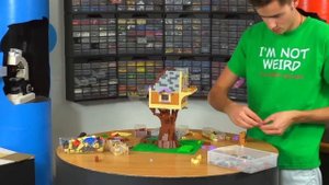 $100 vs $1,000 LEGO Houses!