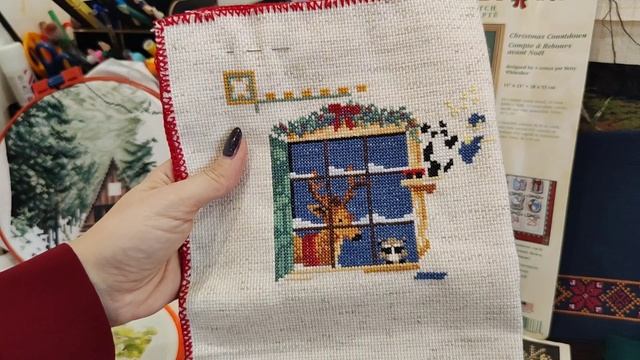 все мои НАЧАТЫЕ процессы на начало 2025 года) #вышивка крестом смотреть онлайн