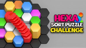 Hexa Sort игра для Android🔘🔵🔴 🅰🅽🅳🆁🅾🅸🅳🅿🅻🆄🆂👹 #Hexa Sort