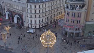 Смотровая площадка ЦДМ. Москва, 30 декабря.