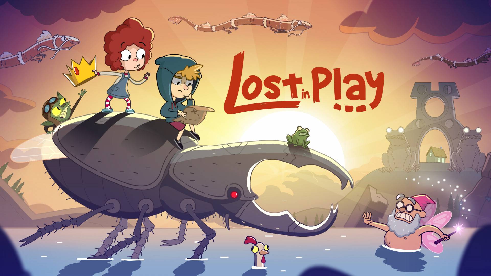 Lost in Play 4 выпуск спасаем брата из жопы
