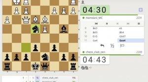 Выиграл в шахматы в 1 ход