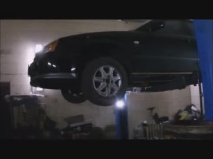14 летняя Chevrolet Evanda  ( ремонт порогов ).mp4