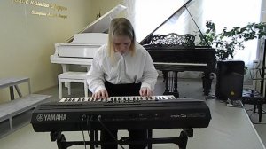 Коломеева Татьяна Д. Кабалевский  Вариации на русскую народную песню соч. 51 №2. 2024г.