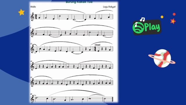 P.Muzik Tahun6 - Burung Kakak Tua Rekorder ms 60