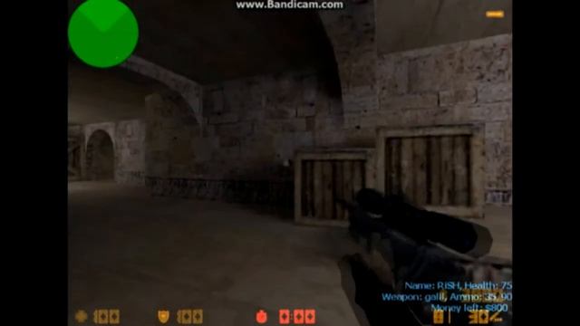 WALLBANG / Прострел с AWP - De_dust2 | Counter-Strike 1.6
