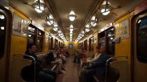 Вагоны метро тип е в Санкт-Петербурге!