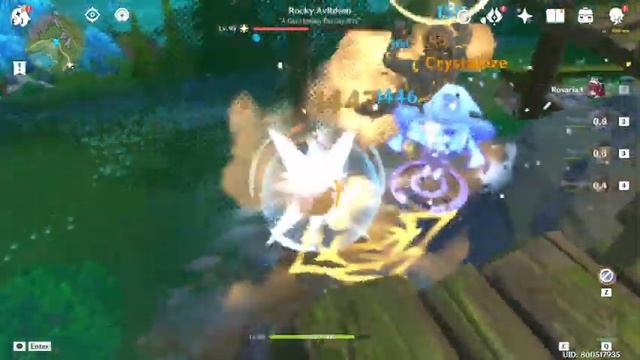 Navia 2 piece Golden Troupe - 2 Piece Shimenawa [ Genshin Impact ] смотреть онлайн